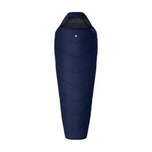Śpiwór Alpinus Fiber Pro 1500 (lewy) granatowy