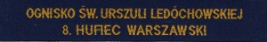 Ognisko św. Urszuli Ledóchowskiej 8 Hufiec Warszawski